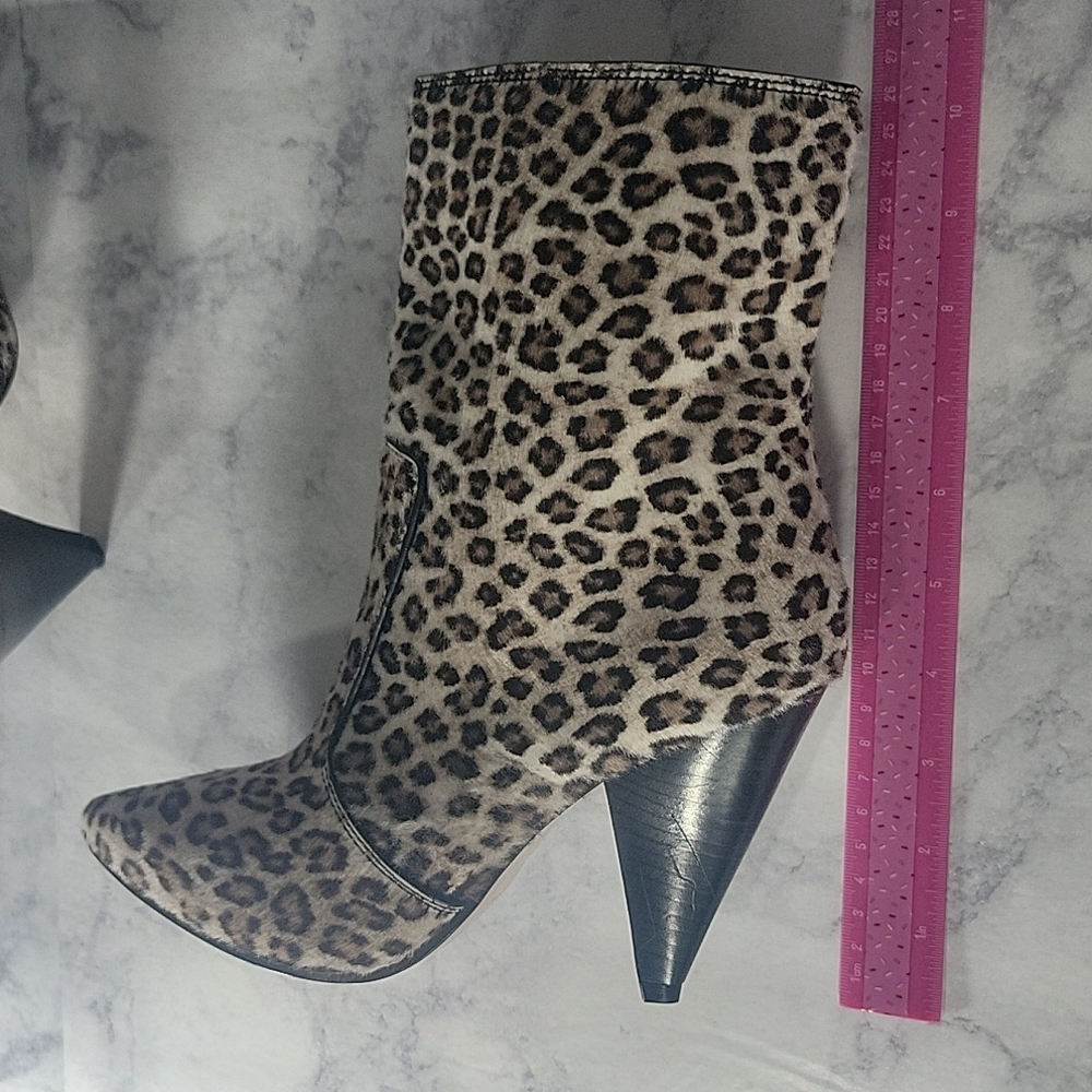 Stuart Weitzman Atomic West leopard boots, Made in Spain - Picture 7 of 12